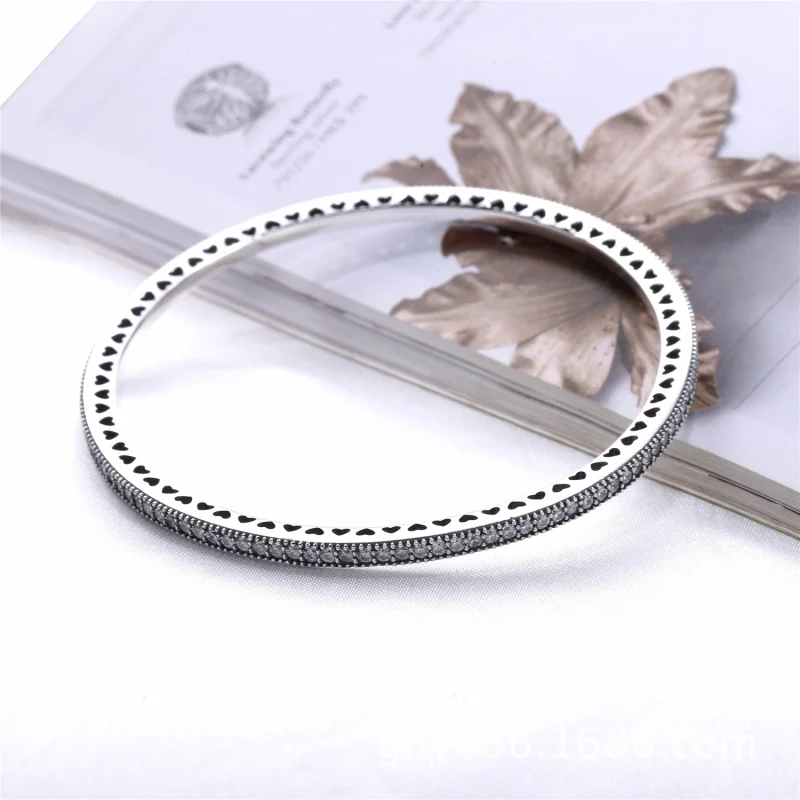 (imagem para) Bracelete Rígido PANDORA Forever - 590511CZ - Pulseiras - Visualizar 3