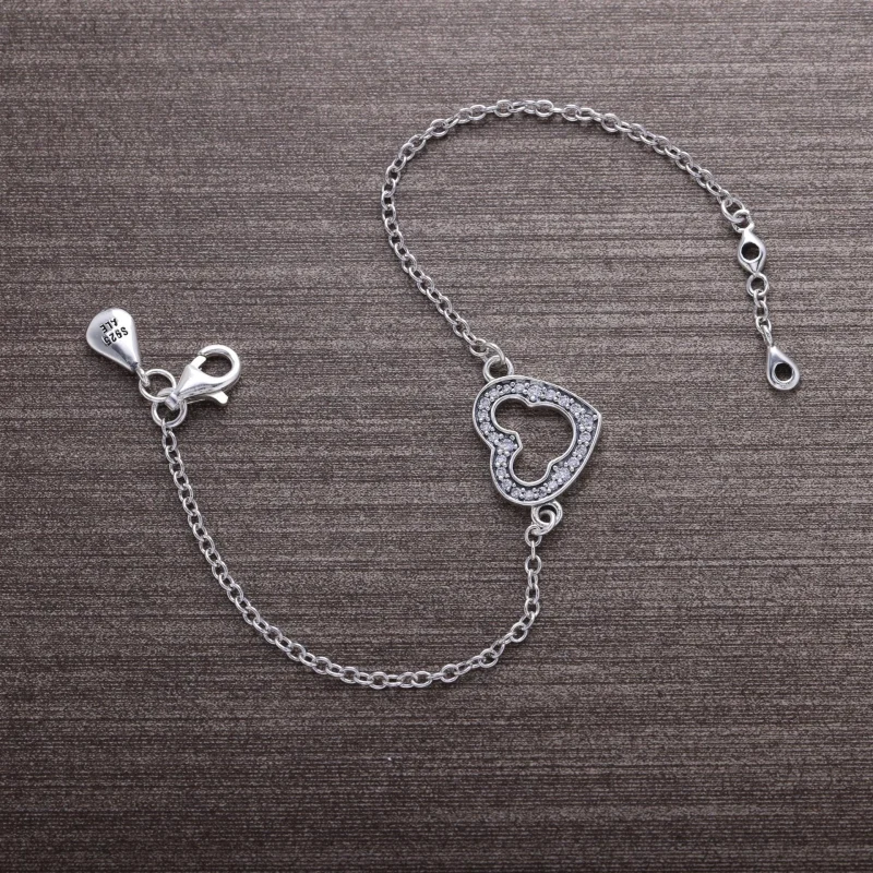 (imagem para) Bracelete Pandora de prata Silhueta de mickey - Visualizar 2