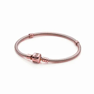 (imagem para) Pulseira De PANDORA Rose Com O Fecho