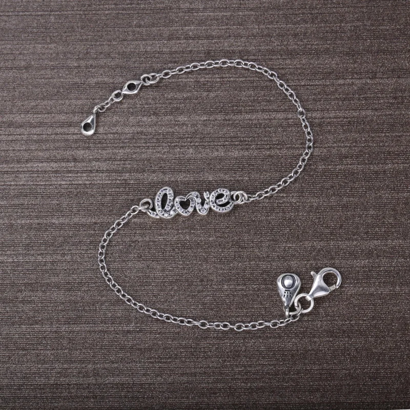 (imagem para) Pulseira PANDORA Amor - 590510CZ - Visualizar 2