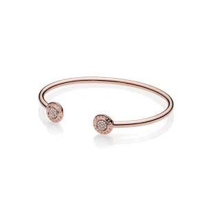 (imagem para) Bracelete Rose PANDORA Signature - 580528CZ