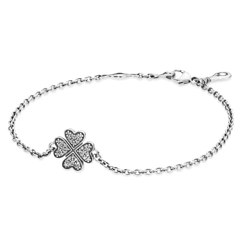 (imagem para) Pulseira PANDORA Sorte no Amor - 590506CZ