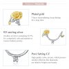 Charm Dois tons Rose Vines estilo Pandora - BSC322