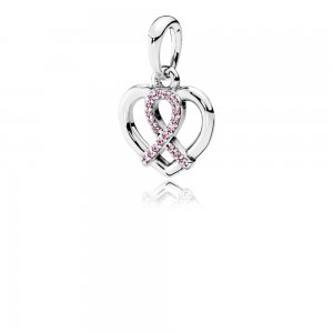 BCA Pendente Laço Rosa - 390390PCZ - Colar PANDORAes e pendentes BCA Pendente Laço Rosa - 390390PCZ - Colar PANDORAes e pendentes