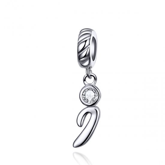 Charm Pendente Letra I estilo Pandora - SCC1183-I  Clique na imagem para fechar