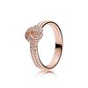 Anel PANDORA Rose™ Nó do Amor - 180997CZ Anel PANDORA Rose™ Nó do Amor - 180997CZ