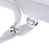 Charm Coração brilhante estilo Pandora - SCC1735