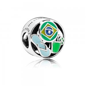 Charm berloques PANDORA Um Pouquinho de Brasil Charm berloques PANDORA Um Pouquinho de Brasil