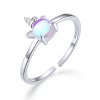 Anel Unicórnio extravagante estilo Pandora - SCR642