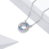Colar Happy Swimming Ring estilo Pandora - SCN447