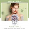Charm Coração Brilhante estilo Pandora - SCC998