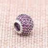 Charm PANDORA de Prata e Pavê de Zircônias Lilás - 791051CFP
