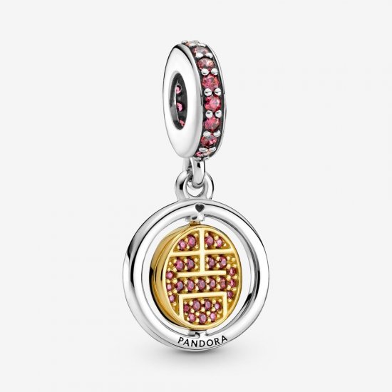 Charm Pendente Spinning Lucky Pandora - 769282C01  Clique na imagem para fechar