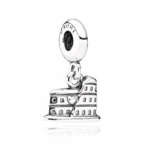 Charm PANDORA de Prata Pendente Coliseu - 791079 Charm PANDORA de Prata Pendente Coliseu - 791079