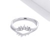 Anel Coroa de princesa estilo Pandora - SCR686