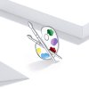 Charm Paleta de arte colorida estilo Pandora - BSC359