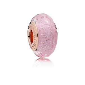 Charm PANDORA Murano ROSETM Rosa Cintilante - 781650 Charm PANDORA Murano ROSETM Rosa Cintilante - 781650