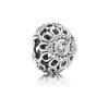 Charm PANDORA de Prata Vazado Brilho Floral - 791260CZ