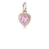 Charm Pendente PANDORA ROSE Amor Brilhante - 380366PCZ