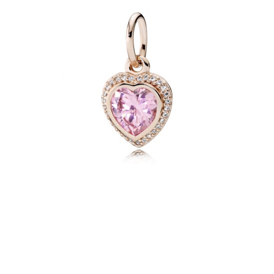 Charm Pendente PANDORA ROSE Amor Brilhante - 380366PCZ  Clique na imagem para fechar
