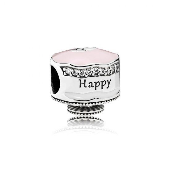 Charm PANDORA Bolo de Aniversário - 792061ENMX  Clique na imagem para fechar