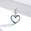 Charm Pendente Amor arco-íris estilo Pandora - SCC1851