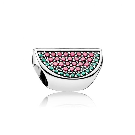 Charm berloques PANDORA Melancia Tropical - 791901CZR  Clique na imagem para fechar