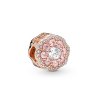 Charm berloques PANDORA Florescer Rosa Charm berloques PANDORA Florescer Rosa