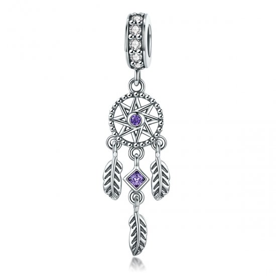 Charm Pendente Apanhador de Sonhos estilo Pandora - SCC841  Clique na imagem para fechar