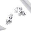 Brincos Petit Esqueleto legal estilo Pandora - SCE1110