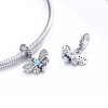 Charm Pendente Abelha Azul estilo Pandora - SCC1480