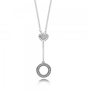 Colar Ajustável PANDORA Signature - 397445CZ-70