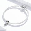 Charm Homem caveira de halloween estilo Pandora - SCC1617