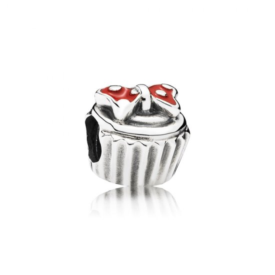 Charm Pandora de prata Disney, Cupcake Minnie  Clique na imagem para fechar