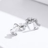 Brincos Petit Filhote de cachorro estilo Pandora - SCE584-Q