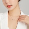 Colar Dois tons rainha estilo Pandora - SCN435