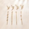 Conjunto de joias Dois tons Brilhante estilo Pandora - SET015