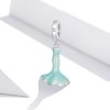 Charm Pendente Saia de rabo de peixe estilo Pandora - SCC1647