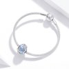 Charm Floco de Neve de Cristal estilo Pandora - SCC1666