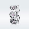 Separador Guirlanda Rosa estilo Pandora - SCC101