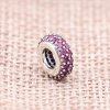 Separador PANDORA Pavê Inspiração Roxo - 791359CFP - Contas