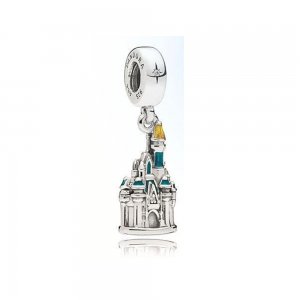 Charm Pendente Disney, Castelo da Disneylândia de Tóquio Pandora - PJ00729-1 Charm Pendente Disney, Castelo da Disneylândia de Tóquio Pandora - PJ00729-1