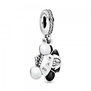 Charm Pendente Disney, Casamento de Mickey e Minnie Pandora - 798804C01 Charm Pendente Disney, Casamento de Mickey e Minnie Pandora - 798804C01
