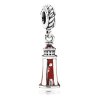 Charm PANDORA de Prata Esmaltado Farol - 791137EN42