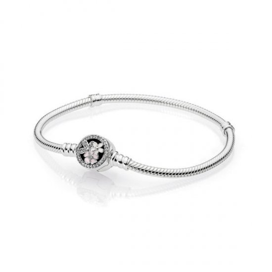 Pulseira PANDORA Crie & Combine Poesia das Flores - 590744CZ  Clique na imagem para fechar