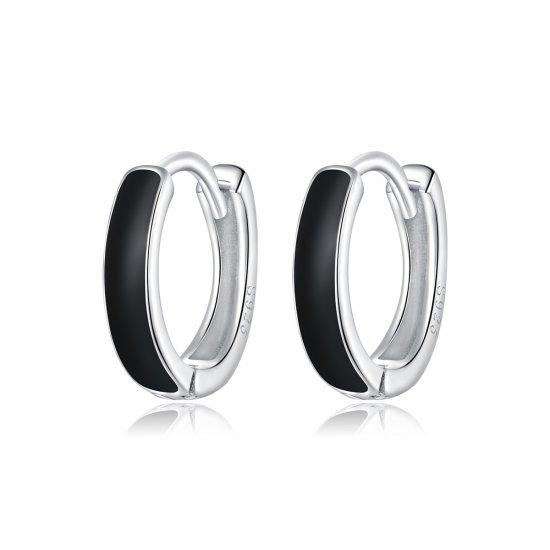 Brinco Argolas Antialérgico estilo Pandora - SCE1047  Clique na imagem para fechar