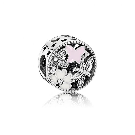 Charm PANDORA Meu Pequeno Jardim - 791842ENMX  Clique na imagem para fechar