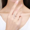Anel Lágrimas de flores estilo Pandora - SCR165