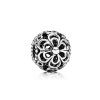 Charm PANDORA de Prata Vazado Flor de Maça - 790965