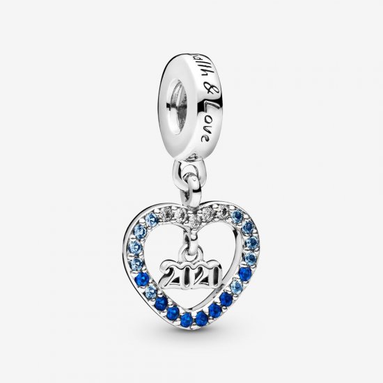 Charm Pendente Ano Novo 2020 Pandora - 798436C01  Clique na imagem para fechar
